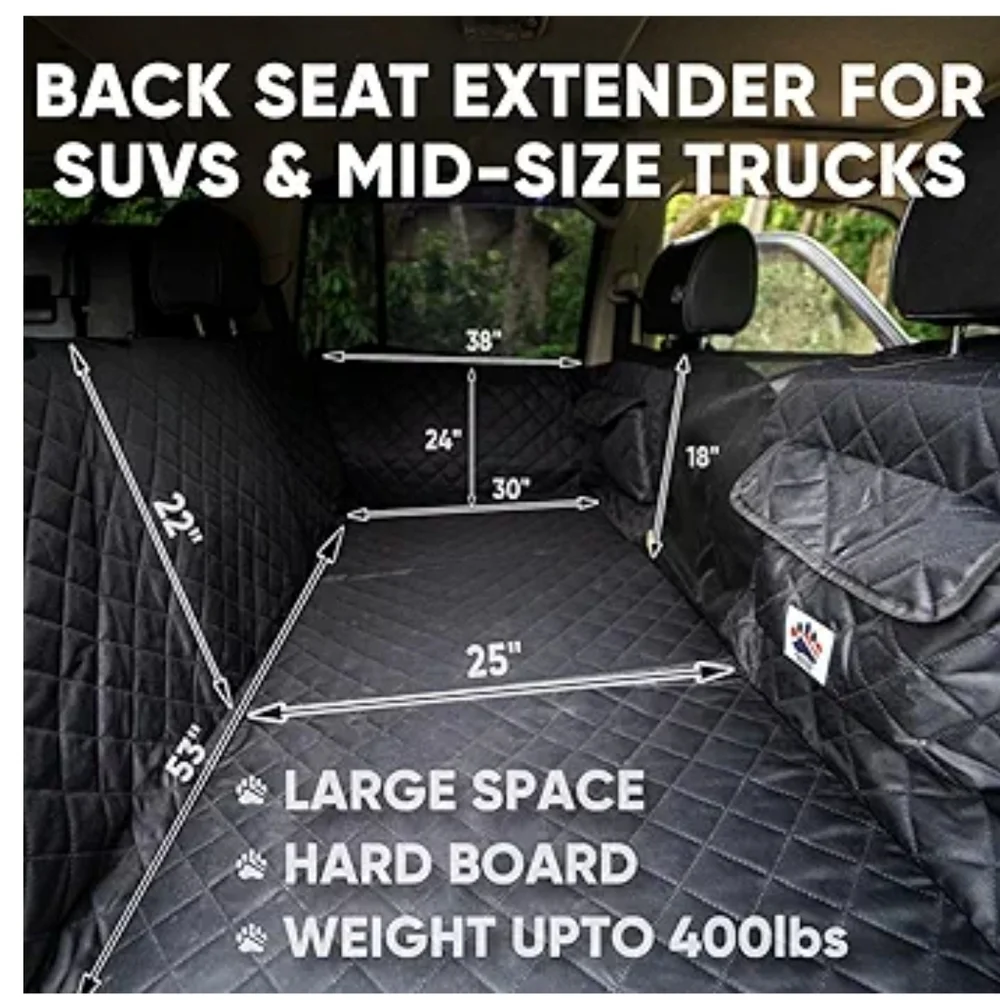 Premium Back Seat Cover for Dogs